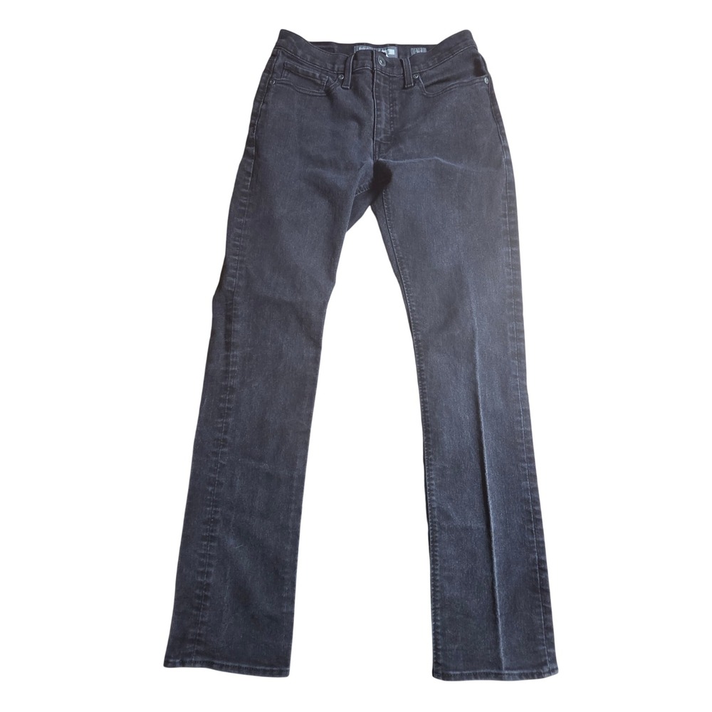 BKE Buckle Jake Straight Leg Jeans Mens 31L/34 Stretch Denim Black Streetwear